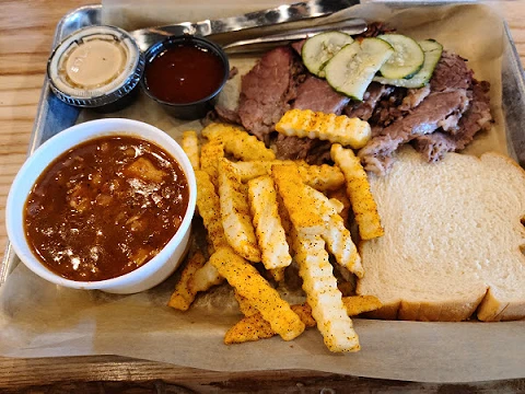 Brisket Plate w Beans